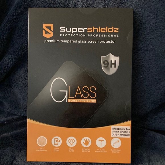 NWT 2 pack Supershieldz iPad Mini 4 or 5 Screen Protectors - Picture 4 of 8